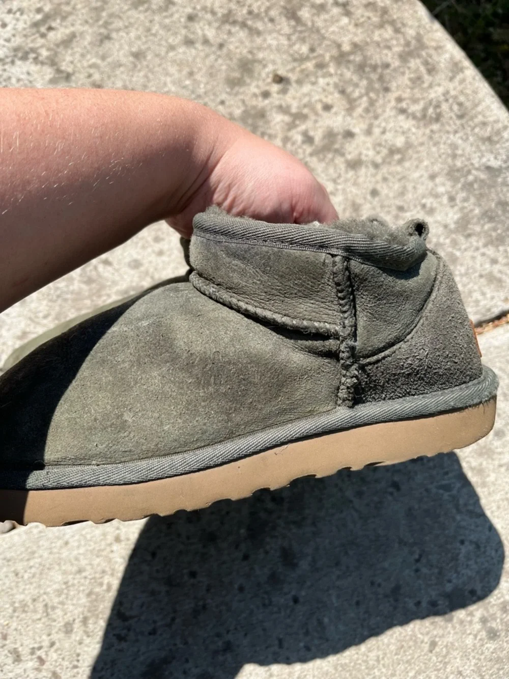 UGG Women’s Ultra Mini Boots in Gray